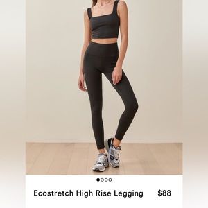 NWT Reformation Ecostretch High Rise Legging